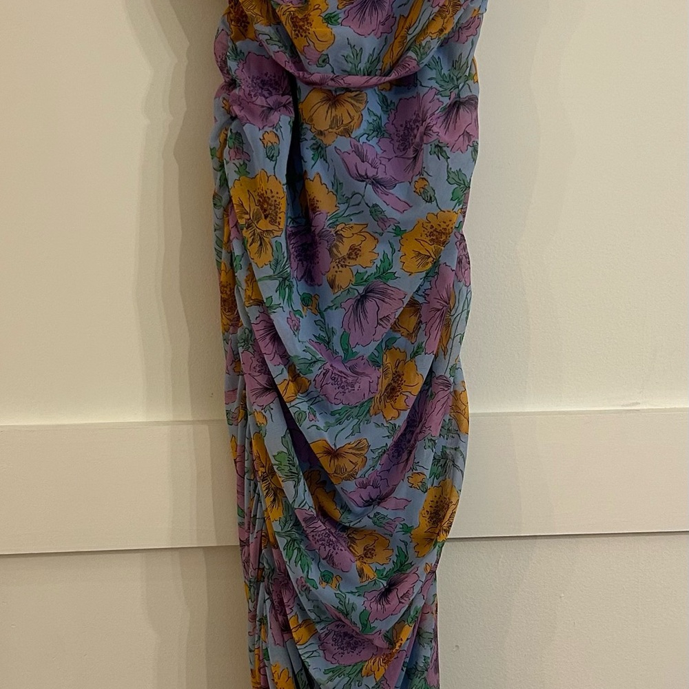Veronica Beard Blue Floral Dress